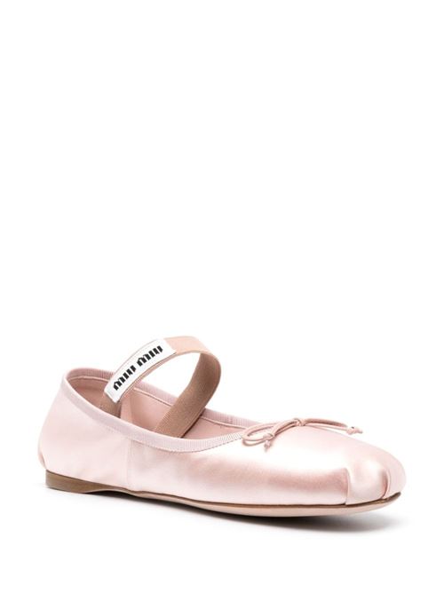 Iconic satin ballerina MIU MIU | 5F794DF-DX05QU6F0615